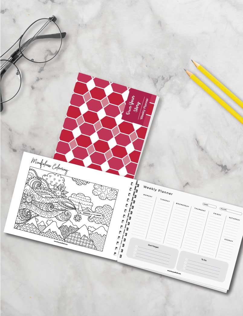 Own Your Story Weekly Planner