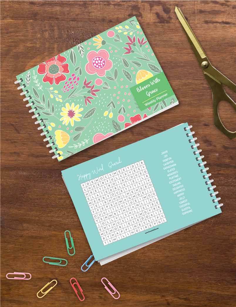 Bloom With Grace Weekly Planner