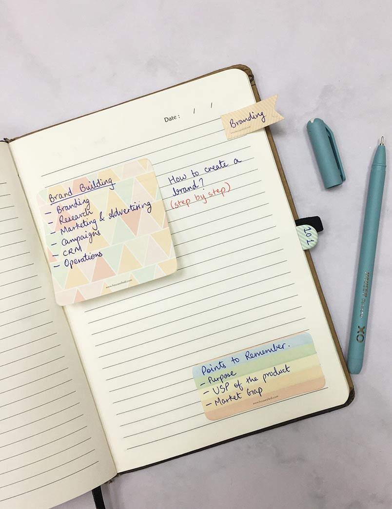 Pretty Pastels Sticky Notes