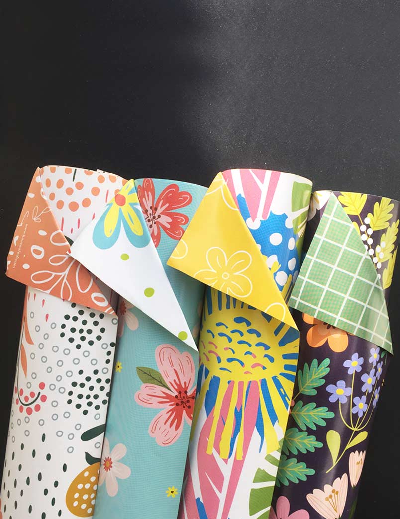 Spring Fling Gift Wrapping Paper Set