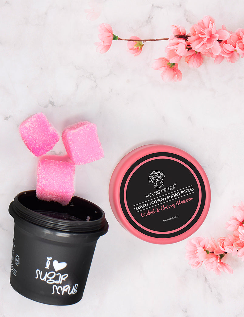 Orchid & Cherry Blossom Sugar Scrub