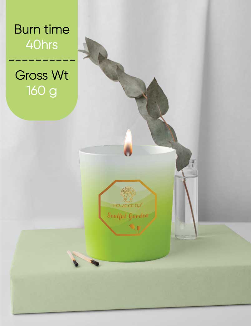 Soulful Garden Ombré Candle