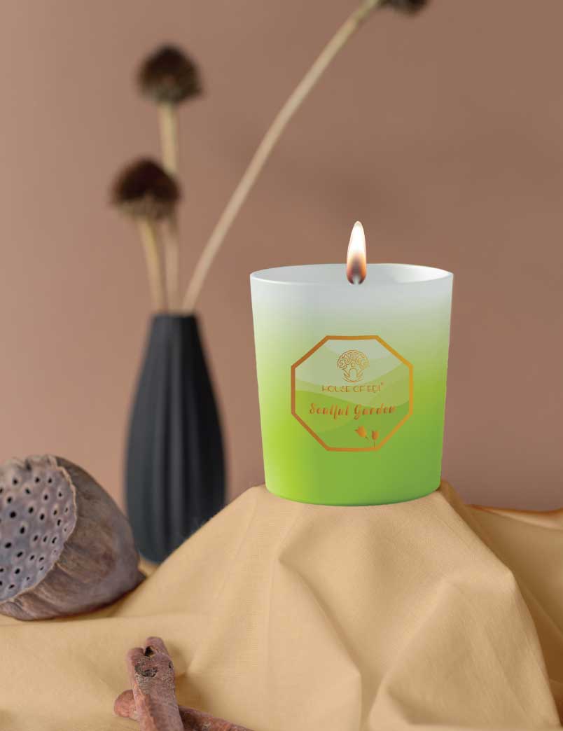 Soulful Garden Ombré Candle