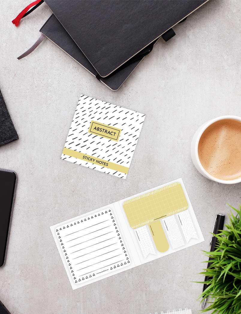 Abstract Sticky Note Abstract Sticky Notes – House Of Edi
