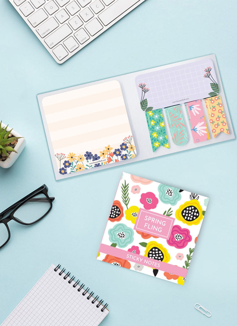 Spring Fling Sticky Notes – House Of Edi