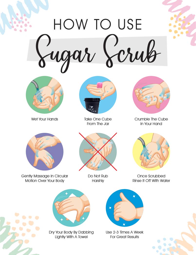 SPECIAL OFFER COMBO PACK: 6 Handmade Sugar Scrubs