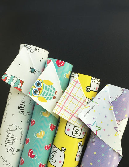 Sweet Giggles Gift Wrapping Paper Set