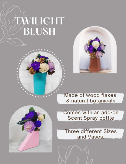 Twilight Blush Everlasting Florals