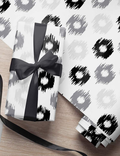 Urban Chrome Gift Wrapping Paper Set