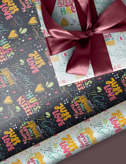 Happity Graffiti Gift Wrapping Paper Set