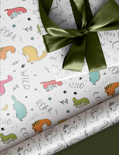 Sweet Giggles Gift Wrapping Paper Set