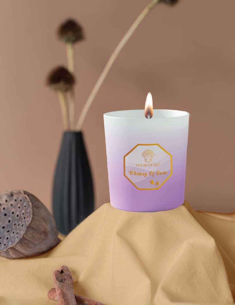 Whimsy Of Rain Ombré Candle